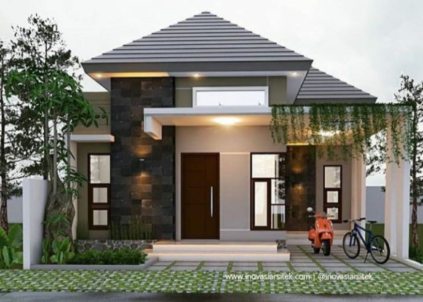 Limasan Minimalis dengan Warna Netral